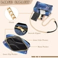 thumbnail image 3 of FORMRS Women Crossbody Purse with Chain Strap Vegan Leather Shoulder Handbag, Crystal Ball, 3 of 7