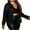 Black, variant on Long-Sleeved Cardigan Top Jacket Coat Elegant 2024 Clearance Fashion Women Open Front Sequin Jacket Long Sleeve Short Blazer Casual Coat Tops Black XXXXL