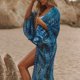 thumbnail image 4 of Cismea - Traje de BañO para Mujer, Estampado, 3 Piezas, Cintura Alta, Bikini, Maxi Cismea bañador, 4 of 5