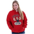 thumbnail image 3 of Popeye The Sailor Man America 1776 Unisex Plus Size Hoodie Brisco Brands 4X, 3 of 5