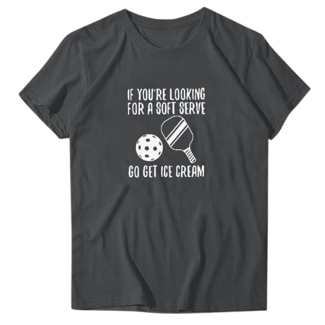 Blouse à Manches Courtes Imprimée Mode pour Femmes, T-Shirt Amusant à Col Rond