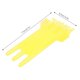 thumbnail image 3 of Universal Portable Dart Box ABS Case 3 Storage Compartments with Aluminum Alloy Hanging Buckle Yellow, 3 of 4
