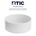 thumbnail image 6 of RTIC 3-in-1 Dog Bowl, Large, Stainless Steel Insulated Bowl, Silicone Lid, Coral & Light Grey, 6 of 7