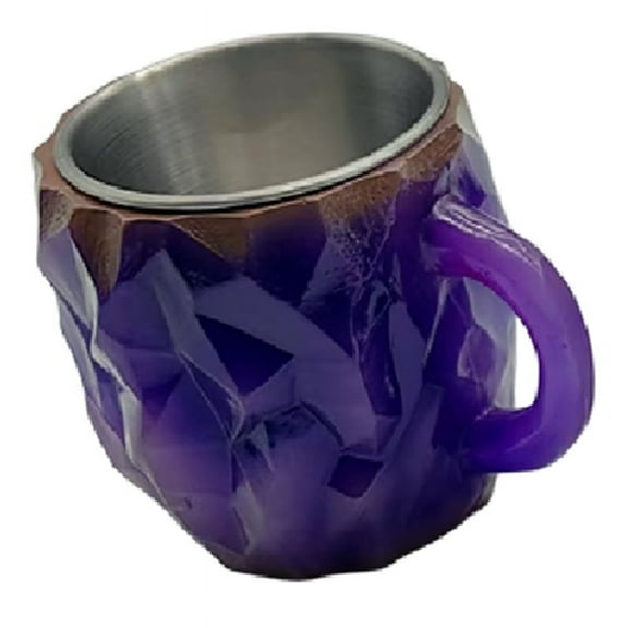 HOT! Luxury Mineral Crystal Coffee Mug Mugs Elegant Gift for Natural Coffees