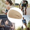 thumbnail image 2 of Hombres Mujeres Fitness Sweatband Elástico Correr Diadema de secado rápido (Caqui), 2 of 8
