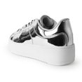 thumbnail image 3 of J. Adams Hero Platform Sneakers for Women - Casual Lace-Up Fashion Tennis Shoes with 5.5 Shoes Size, 3 of 6