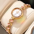 thumbnail image 3 of OLEVS Watches for Womens Luxury Dress Classic Analog Quartz Stainless Steel Waterproof Date Fashion Ladies Wrist Watches Gift Relojes para Mujer Rose Gold/Silver, 3 of 13