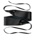 thumbnail image 6 of Timarkment Women Belts Obi Bowknot Wide Cinch Black Belt Waistband Lace Up Wrap Around, 6 of 6