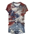 thumbnail image 3 of Youyipin womens tops Tshirt Shirt Country Music Shirts Western Sweatshirt Patriotic Country T summer tops for women, 3 of 5