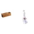 thumbnail image 1 of Elegante caja de pañuelos de cerámica con soporte para control remoto, figura de niña nórdica, adorno para dormitorio, cocina, estante, escritorio, de, 1 of 8