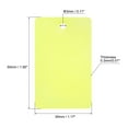 thumbnail image 2 of Uxcell Waterproof Eyelet Hole Plastic Shipping Tags,Outdoor Tags,30x50mm Yellow 100pack, 2 of 5