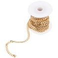 thumbnail image 3 of 1 Roll Of Stainless Steel Chain Bracelet Chain Accessory DIY Necklace Chain, 3 of 8