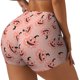 thumbnail image 1 of Fotbe Smiling Pink Pumpkins Shorts Sin Costuras – Shorts Deportivos de Cintura Alta para Mujer, Elásticos para Gimnasio, Yoga, Running o Ciclismo-Large, 1 of 8