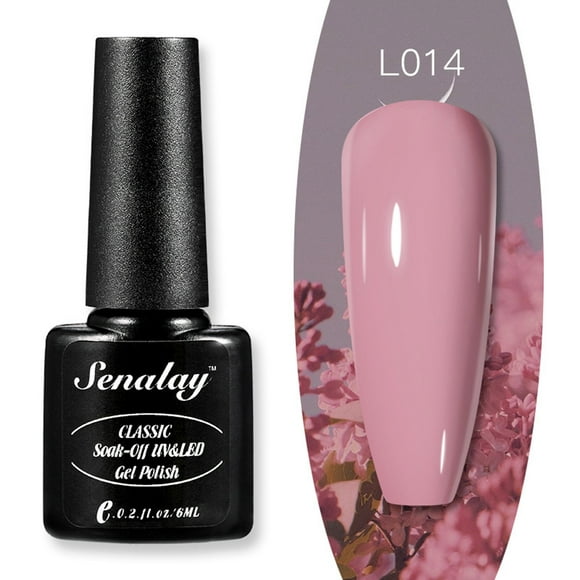 CSEONEP Big Deals Items,Nail Polish Adhesive Bare Color Solid Nail Polish 58 Color 6ML