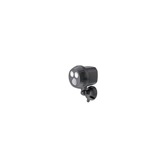MB390-BRN-01-04 LED Motion-Sensing Spot Light, Ultra Bright, Wireless, 400 Lumens, Brown - Quantity 1