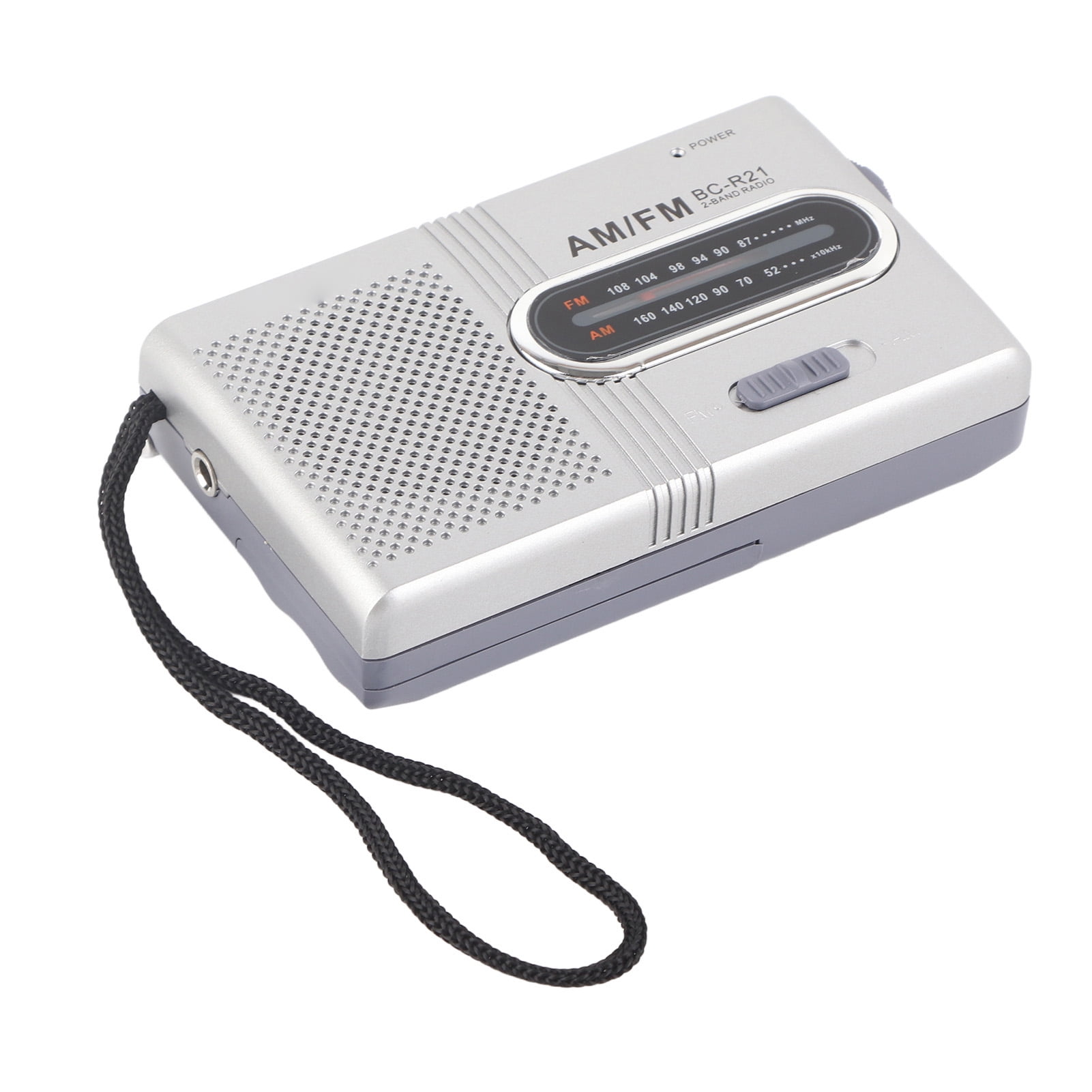 Portable AM FM Radio with Built in Speaker Telescopic Antenna
