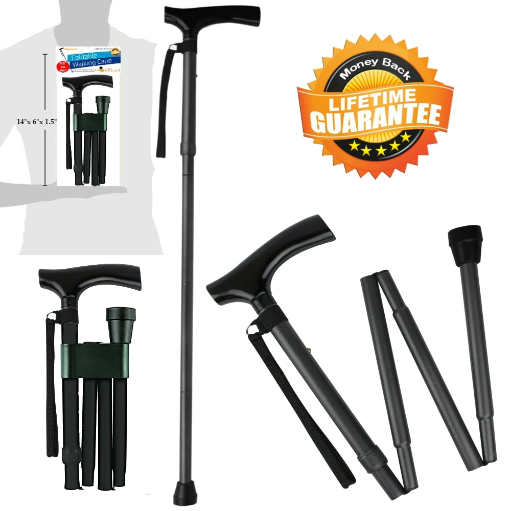 Canes and Walking Sticks for Men and Women Travel Adjustable Folding