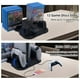 thumbnail image 5 of Soporte de refrigeración para PS5 Slim con base de carga para mandos para la consola PlayStation 5 Slim, ventilador de refrigeración, 12 ranuras para juegos, 5 of 9