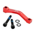 thumbnail image 4 of DYNWAVECA Bike Disc Brake Adapter, Caliper Mount Adapter, Easy to Install, Conversion Bracket,Accessories for Cycling,Road Bike Red, 4 of 9