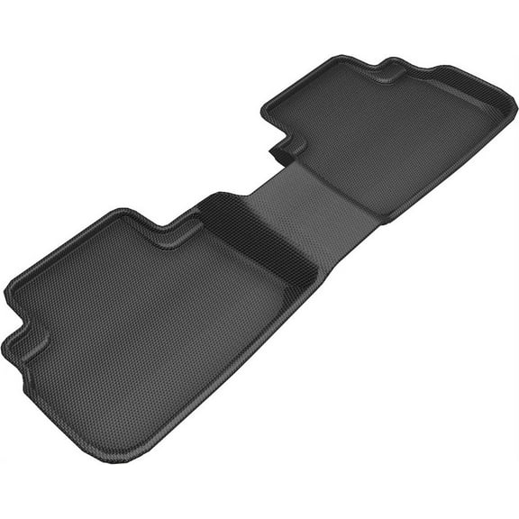 3D MAXpider Custom Fit Kagu Floor Mat (Black) Compatible with Subaru Forester 2019-2023 - Second Row