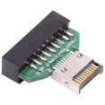 thumbnail image 2 of D1U UC-141-TC004 Type-E IDC Socket USB 3.1 Front Panel Header to P5K USB 3.0 20Pin Header Extension, 2 of 5