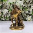 thumbnail image 4 of Kamdhenu Cow with Calf Statue in Brass Kamadhenu for Good Luck Prosperity Gift Home Decoration Mother Baby Shower Wedding Gift Cow-Calf Idol Housewarming Gift Home Decor Return Gift - AtoZ India Cart, 4 of 5