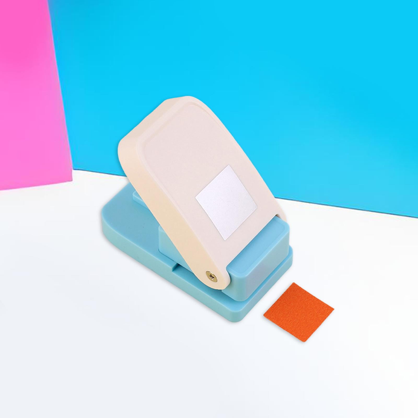 Milageto 3xTab Punch Gifts Paper Punching for Self Made Index Label Card Making Notepad Square