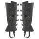 thumbnail image 2 of 1 par de botas de caballero de piel sintética impermeables con cordones y hebilla medieval. Negro, 2 of 9