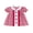 Red, variant on BemeyourBBs Toddler Girl 4th of July Dress Fourth of July Outfit Baby Girl Memorial Day Independent Day Outfits Summer Gingham Plaid Dress Ice Cream Embroidery Short Sleeve Doll Collar A-Line Dress