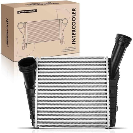 A-Premium Intercooler Charge Air Cooler Compatible with Audi Q7 2008-2015 Porsche Cayenne 2011-2017 Volkswagen Touareg 3.0L Turbo Right Passenger Side