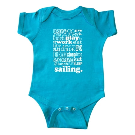 

Inktastic Sailing Boating Gift Gift Baby Boy or Baby Girl Bodysuit