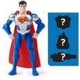 thumbnail image 3 of DC Comics 4-inch SUPERMAN Action Figure with 3 Mystery Accessories, Adventure 1, 3 of 6