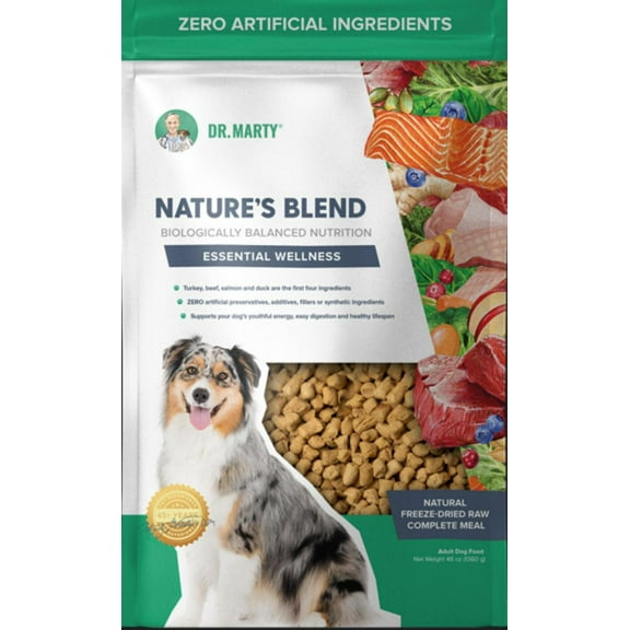 Dr. Marty Nature's Blend Freeze Dried Raw Dog Food 6-oz