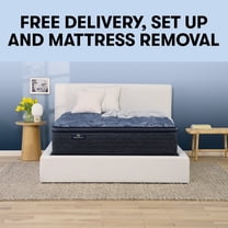 Serta 14.5" King Perfect Sleeper Oasis Sleep Medium Pillow Top Innerspring Mattress Set