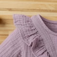 thumbnail image 4 of Fjofpr Baby Girl Clothes Clearance under $10 Baby Girl Clothes 12 Months Clearance Winter Jumpsuits for Babies Toddler Kids Baby Girls Cute Clothes Jumpsuit Long Sleeve Bodysuit Romper（0-24months）, 4 of 8