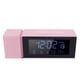 thumbnail image 2 of Reloj despertador digital Bling Bling TSP30 con luz nocturna rosa y radio FM, 2 of 12