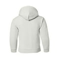 thumbnail image 3 of Gildan - Heavy Blend Youth Hooded Sweatshirt - 18500B - White - Size: XL, 3 of 3