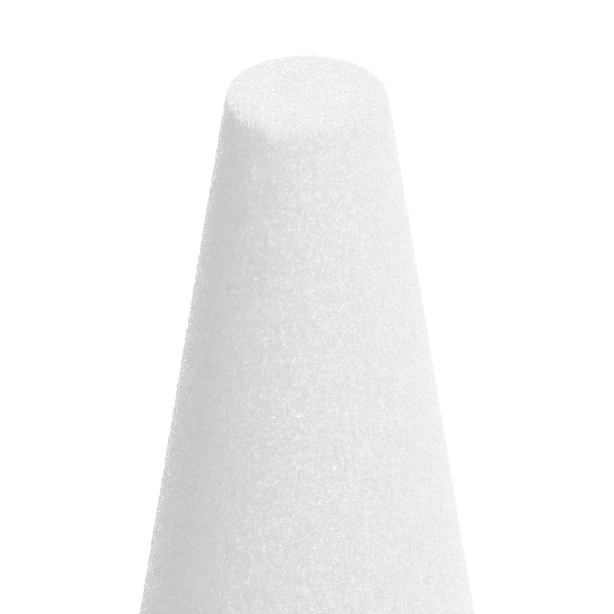 Floracraft White 5.75" x 24"  CraftFōM Cone - Decorative Foam for DIY Decoration, Weddings, Birthdays, and Parties - Bulk 12 Pack