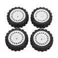 thumbnail image 2 of For 1/10 Wheels Tires, RC Wheel Tires Rubber Material Cushioning Performance  For XV01 01, 2 of 8