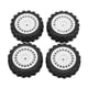thumbnail image 3 of Accesorios RC, 4 piezas Neumáticos de rueda RC Neumáticos de coche RC Neumáticos de goma RC Altamente recomendado, 3 of 8