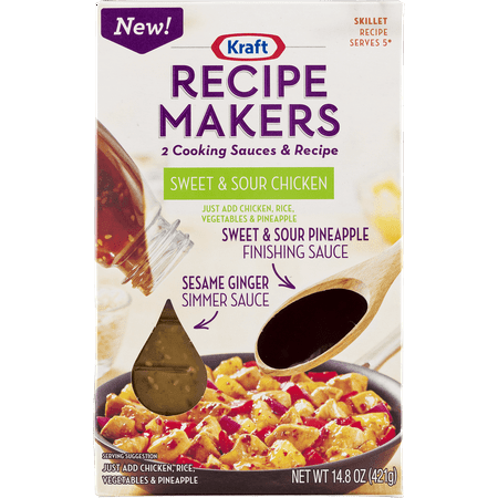 Kraft Recipe Makers Sweet Sour Chicken