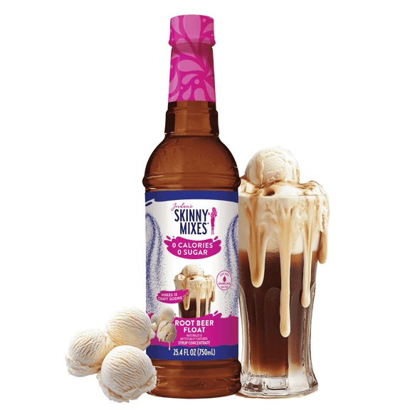 Jordan's Skinny Mixes Sugar Free Root Beer Float Syrup, 25.4 Fl Oz