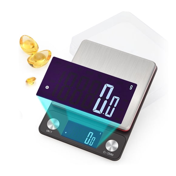 Multi-Functional Electronic Scale, Kitchen Scale Balance Kitchen Scale, USB Rechargeable For Home Kitchen