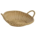 thumbnail image 2 of HUBERT Round Storage Basket, Beige - 14 3/8"Dia x 4 3/4"H, 2 of 3