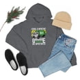thumbnail image 6 of Funny School is Important But Garbage Trucks are Importanter Hoodie, 6 of 6