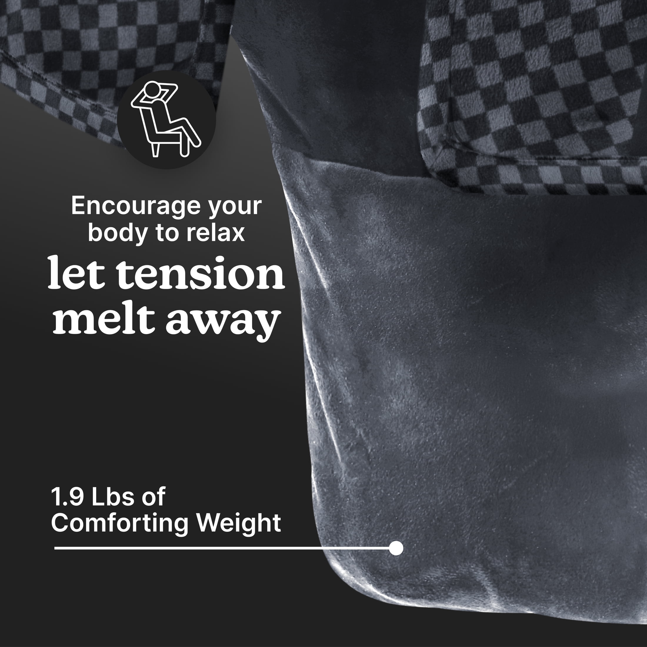 (4 pack) Homedics Weighted Massage Wrap for Neck, Shoulders, and Back Muscles with Soothing Heat
