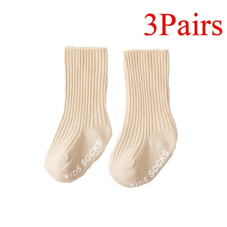 

Baby Girls Breathable Socks Cotton Socks (Pack of 3)