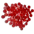 thumbnail image 2 of Rastogi Handicrafts Centerpieces,Glass Gems for Vase Fillers,Wedding Decoration Pebbles One Side Flat (Size - 20 mm) (RED, 25 PCS), 2 of 5