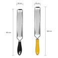 thumbnail image 6 of Cheese Grater Lemon Zester for Kitchen - Stainless Steel Blade Ginger Scraper Shredder, Heavy Duty Hand Vegetable Grater Tool, Ideal for Parmesan Cheese, Garlic, Citrus, Coconut, Chocolate, 6 of 7
