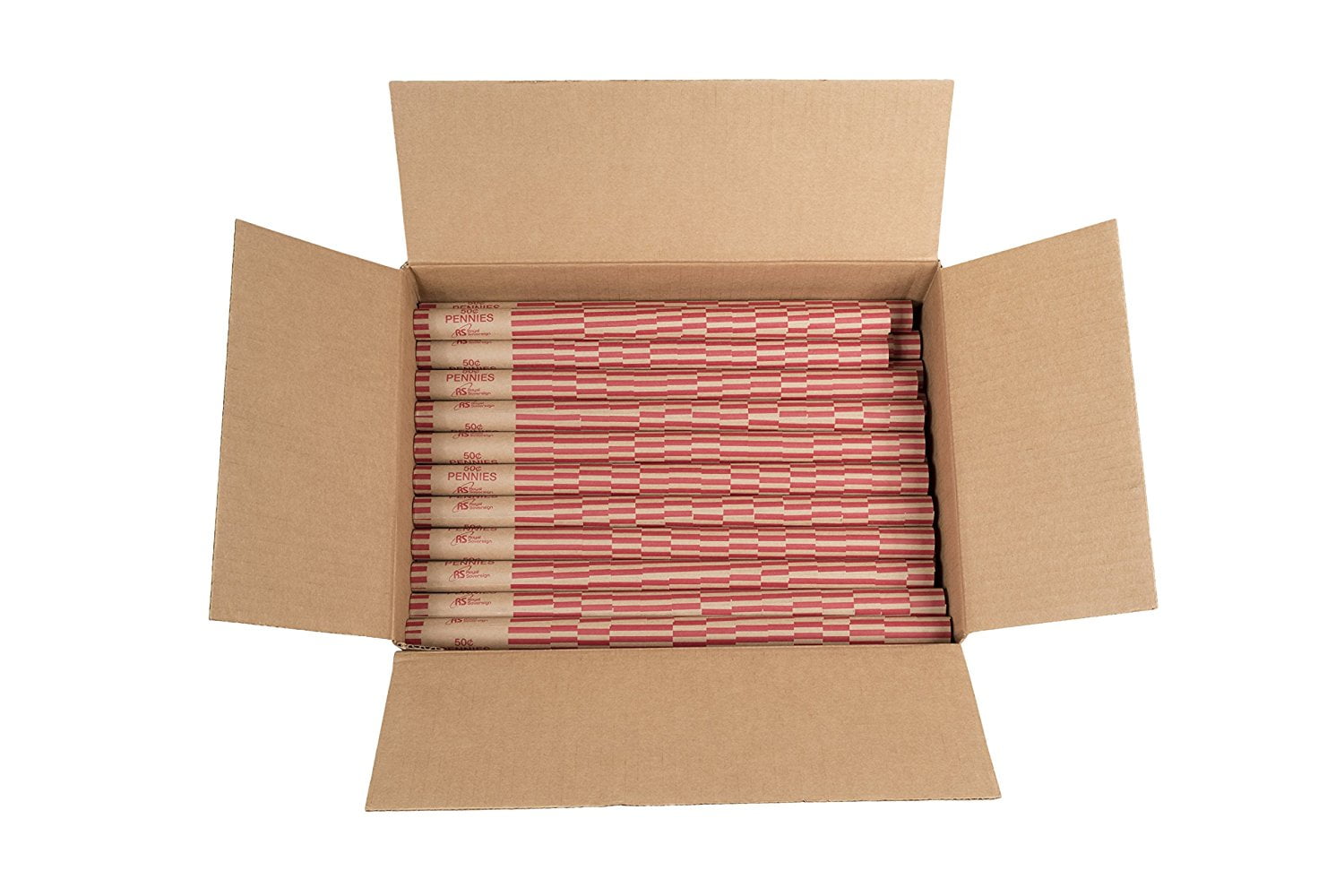 Royal Sovereign Preformed Coin Wrappers 1008 Penny Pack